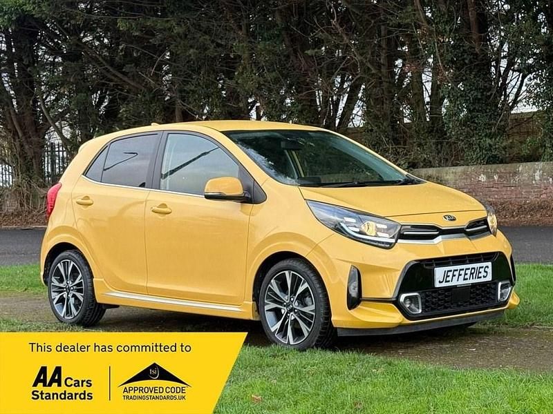 Used Kia Picanto GT-Line 66 HP (48 kW) 2021 Yellow Hatchback