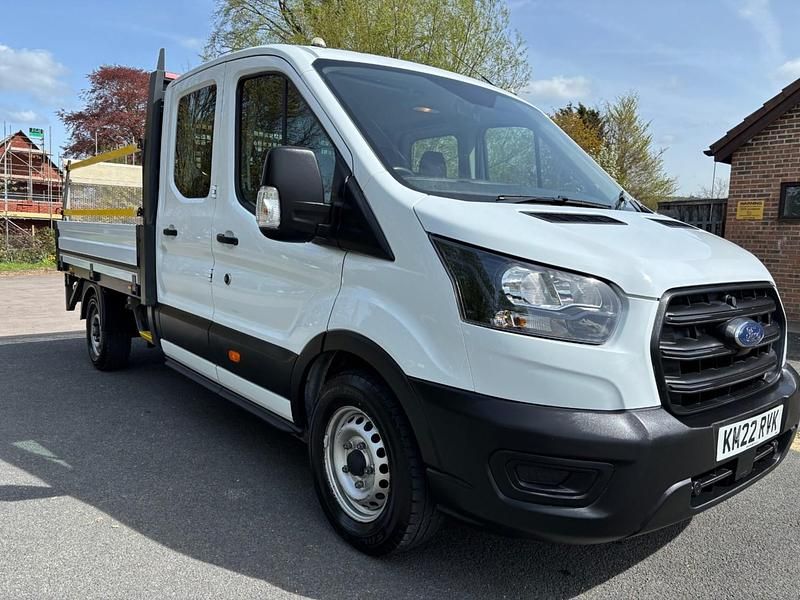 Used Ford Transit 130 HP (95 kW) 2022 White Cabriolet