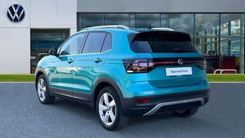 Used VW T-Cross SEL 110 HP (80 kW) 2021 Turquoise SUV