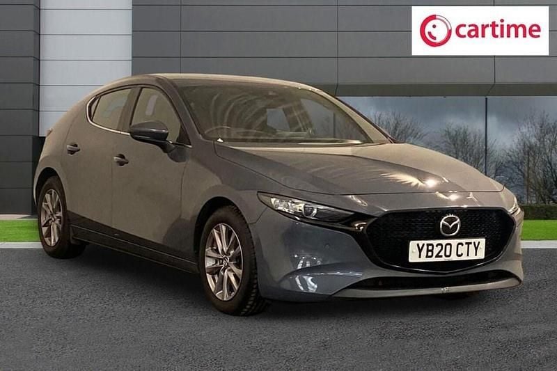 Begagnad Mazda 3 122 HK (89 kW) 2020 Grå Halvkombi