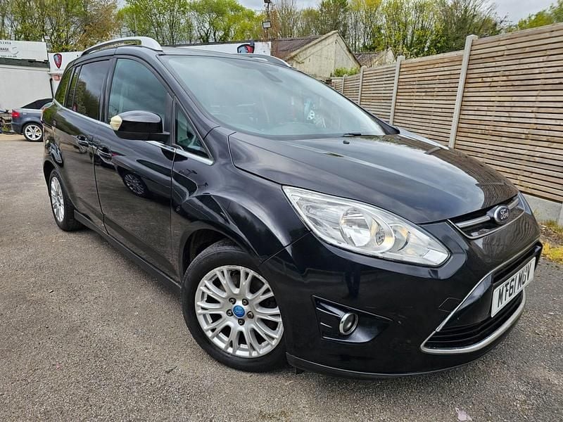Used Ford Grand C-Max Titanium 125 HP (91 kW) 2011 Black MPV