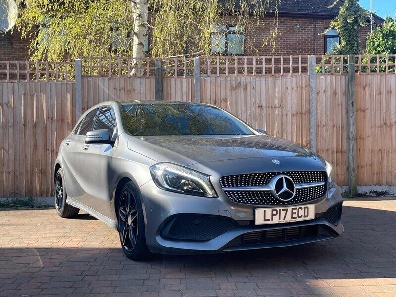 Grey Used 2017 Mercedes A200 AMG line Hatchback | £12,700 (Good price) - Image 1/4