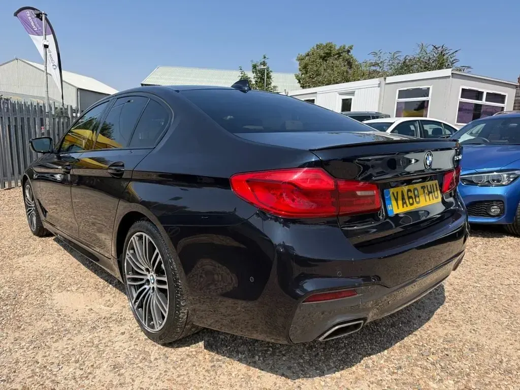 Used BMW 520 M Sport 181 HP (133 kW) 2018 Black Sedan