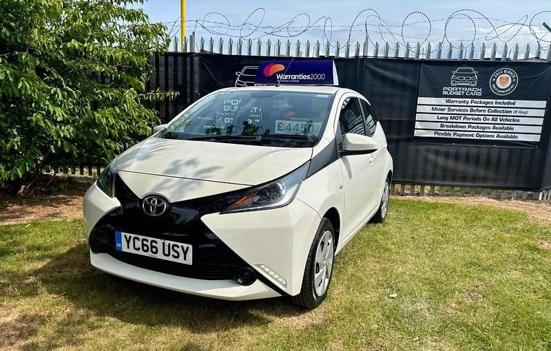 White Used 2017 Toyota Aygo X-play Hatchback | £3,795 (Good price) - Image 1/4