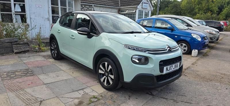Green Used 2017 Citroën C3 Feel Hatchback | £4,499 (Super price) - Image 1/4