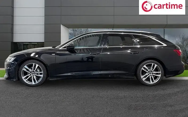 Used Audi A6 S-Line 204 HP (150 kW) 2021 Black Estate