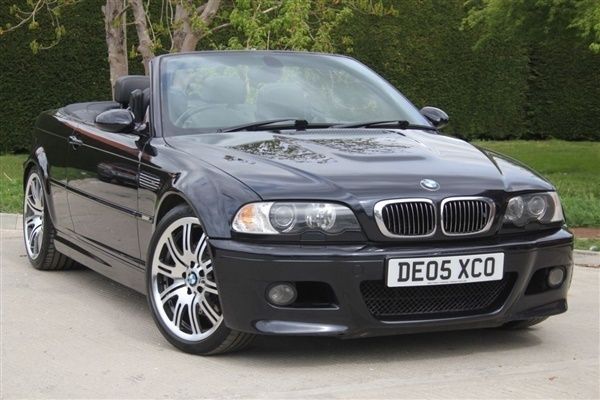 Carbon black metallic Used 2005 BMW M3 Cabriolet Cabriolet | £11,995 (Fair price) - Image 1/1