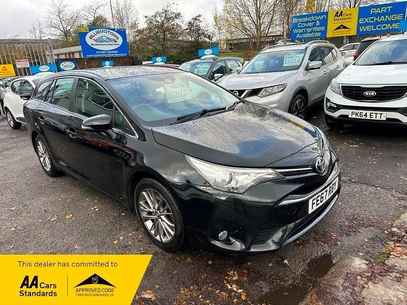 Black Used 2017 Toyota Avensis Business Edition Estate | £7,777 (Fair price) - Image 1/4