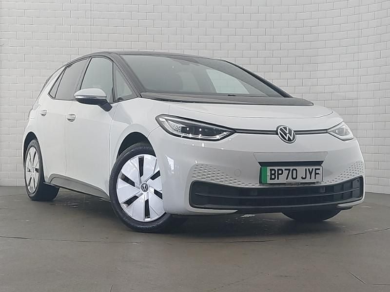 White Used 2020 VW ID.3 Pro Performance Hatchback | £17,298 (Expensive) - Image 1/4