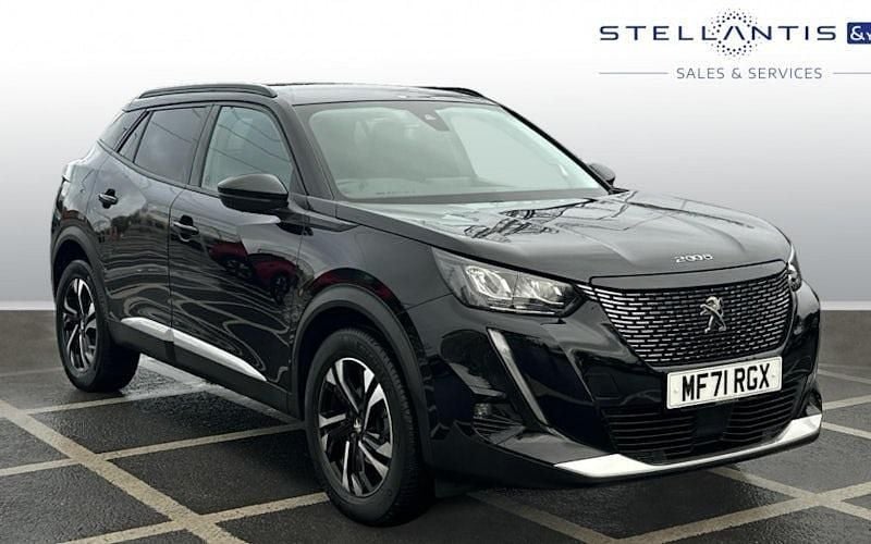 Black Used 2021 Peugeot 2008 Allure Premium SUV | £13,873 (Fair price) - Image 1/4