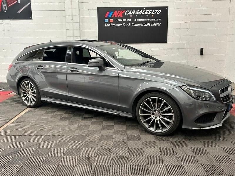 Grey Used 2017 Mercedes CLS220 Shooting Brake AMG line Estate | £13,450 - Image 1/4