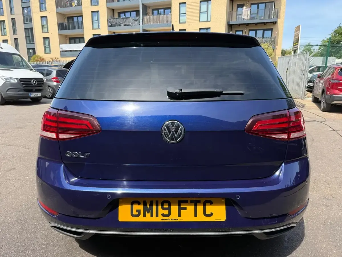 Used VW Golf VII Match 2019 Blue Hatchback