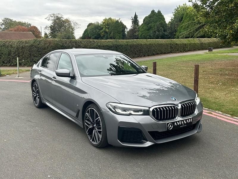 Grey Used 2023 BMW 520 M Sport Sedan | £29,490 (Fair price) - Image 1/4