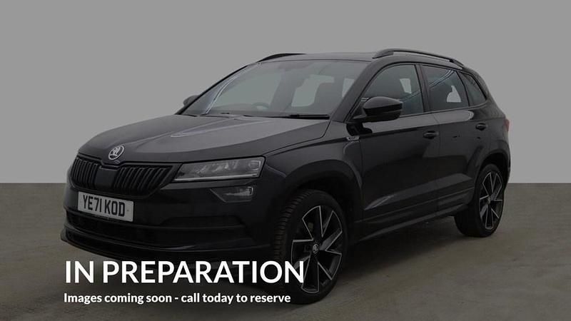 Used Skoda Karoq SportLine 150 HP (110 kW) 2022 Black SUV