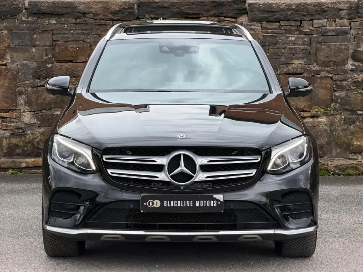 Used Mercedes GLC350 AMG line 2018 Black SUV