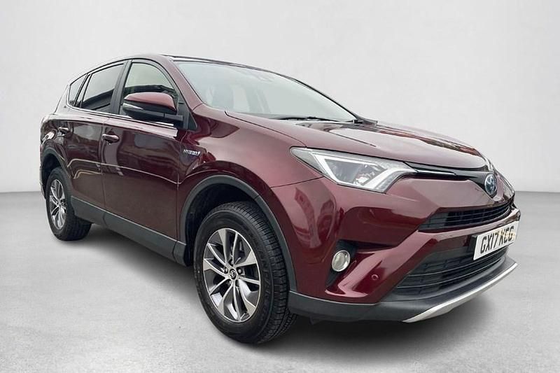 Red Used 2017 Toyota RAV4 Hybrid Business Edition SUV | £12,990 (Good price) - Image 1/1