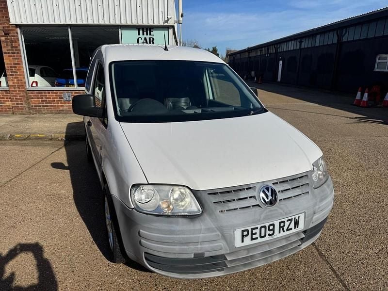 Used VW Caddy 69 HP (50 kW) 2009 White MPV