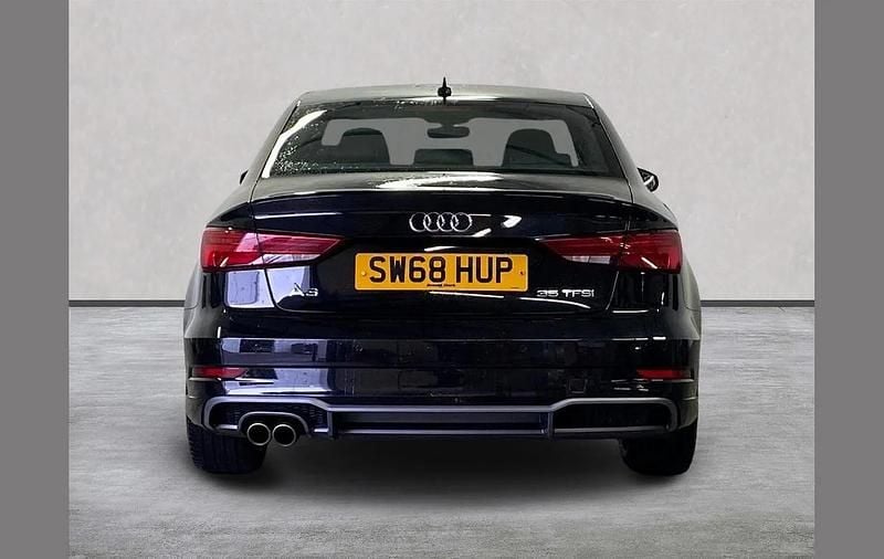 Used Audi A3 S-Line 150 HP (110 kW) 2019 Black Sedan