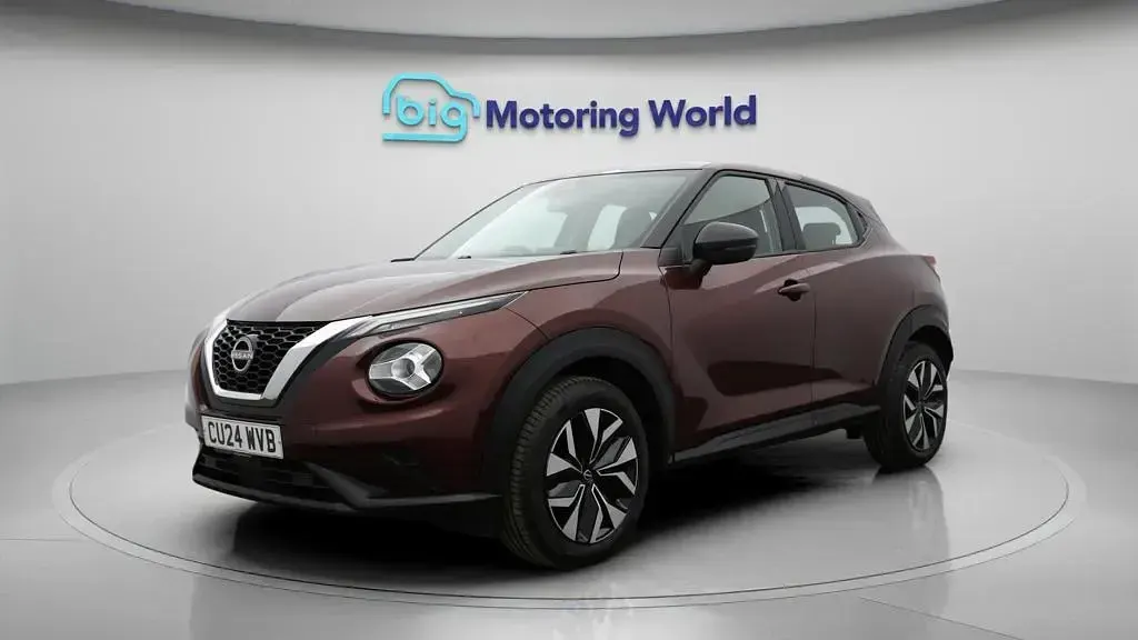 Used Nissan Juke Acenta 117 HP (86 kW) 2023 Red SUV