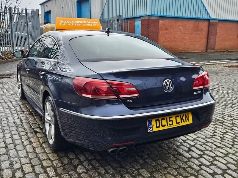 Used VW CC R-line 177 HP (130 kW) 2015 Blue Sedan