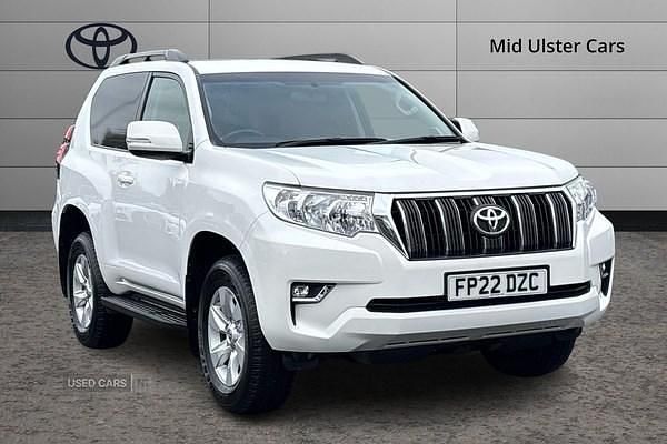 White Used 2022 Toyota Land Cruiser Active Hatchback | £42,995 (Fair price) - Image 1/4