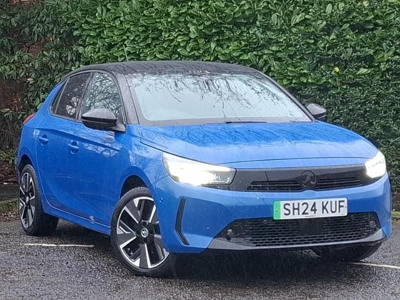 Used Vauxhall Corsa-e 100 kW (136 HP) 2024 Blue Hatchback