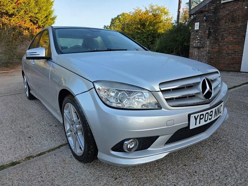 Silver Used 2009 Mercedes C220 Sedan | £3,995 (Fair price) - Image 1/4