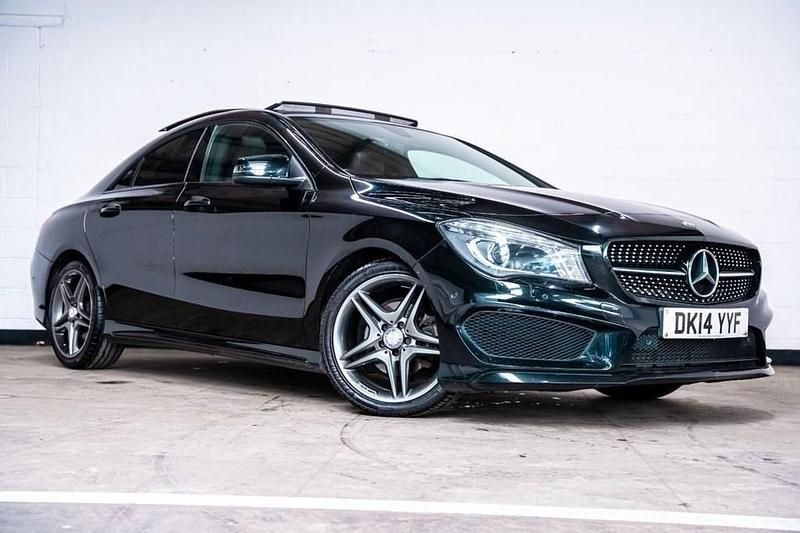 Black Used 2014 Mercedes CLA200 AMG Coupe | £11,950 (Fair price) - Image 1/4