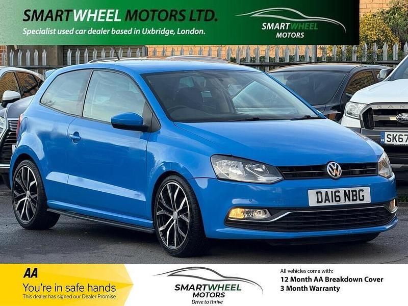Used VW Polo Match 2016 Blue Hatchback