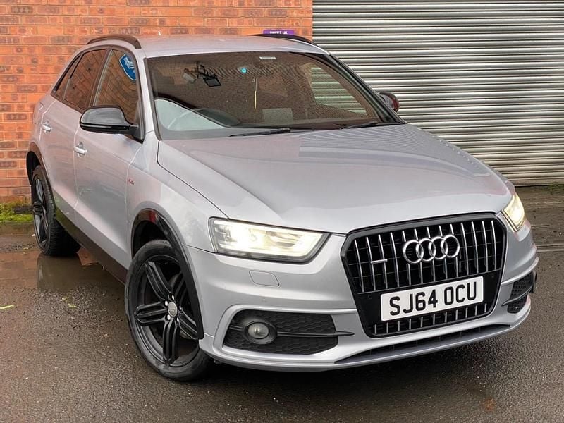 Silver Used 2014 Audi Q3 S-line plus SUV | £7,045 (Good price) - Image 1/3