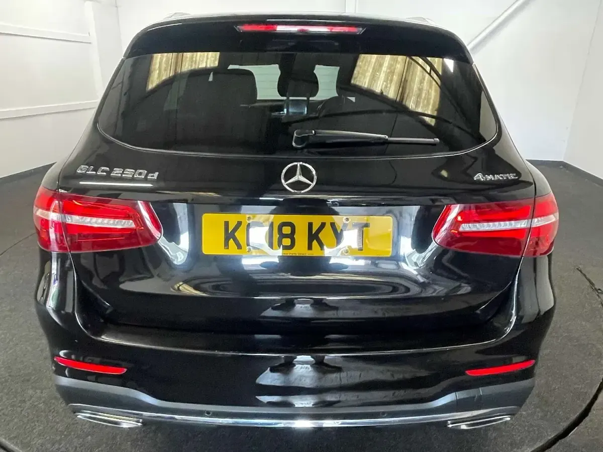 Used Mercedes GLC250 AMG line 204 HP (150 kW) 2018 Black SUV