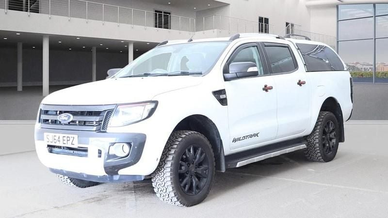 Used Ford Ranger Wildtrack 200 HP (147 kW) 2014 White Pickup