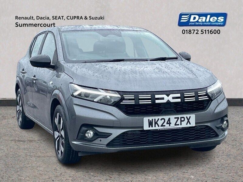 Metallic shadow grey Used 2024 Dacia Sandero Journey Hatchback | £16,250 (Fair price) - Image 1/4