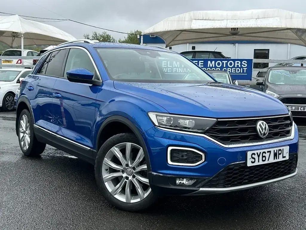 Używany VW T-Roc SEL 150 KM (110 kW) 2018 Niebieski SUV