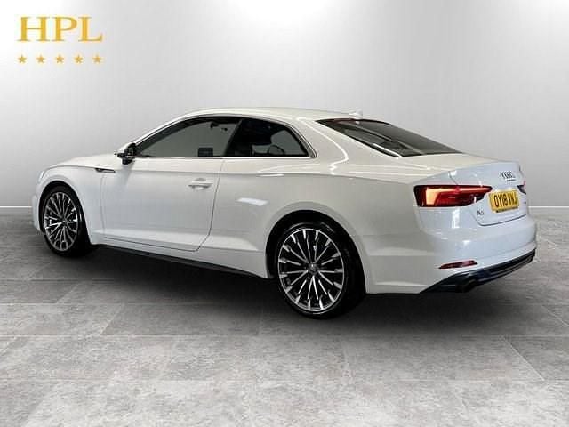 Used Audi A5 S-Line 190 HP (139 kW) 2018 White Coupe