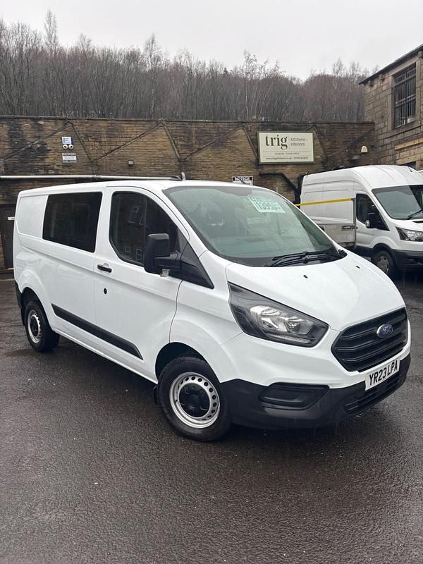 Used Ford Transit Custom 105 HP (77 kW) 2023 White Van