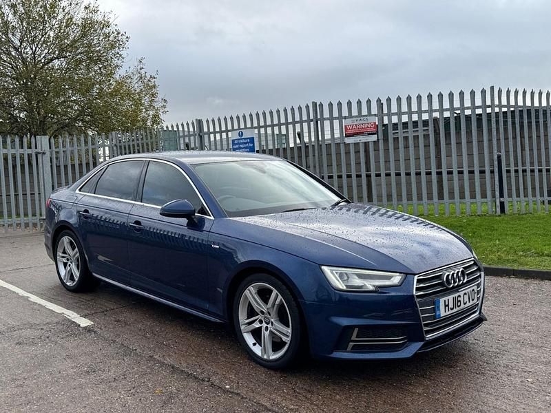 Used Audi A4 S-Line 2016 Blue Sedan