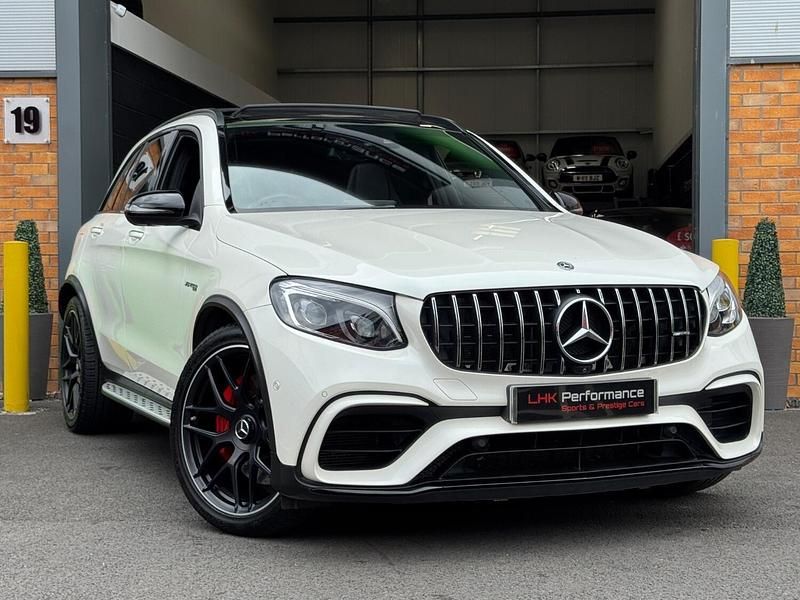 White Used 2018 Mercedes GLC63 AMG Premium SUV | £39,995 (A bit pricey) - Image 1/4