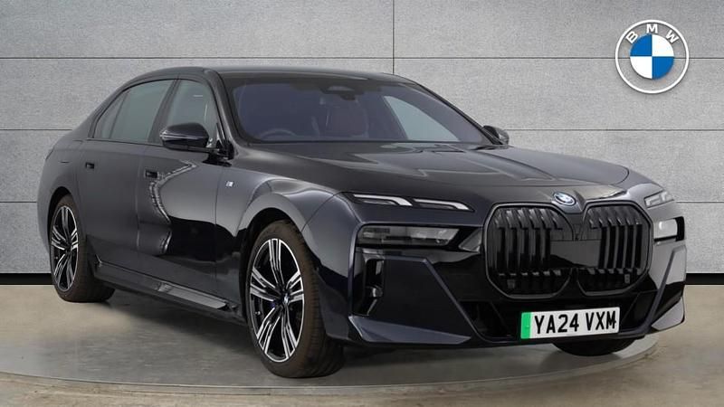 Black New 2024 BMW i7 M Sport Sedan | £80,000 - Image 1/4