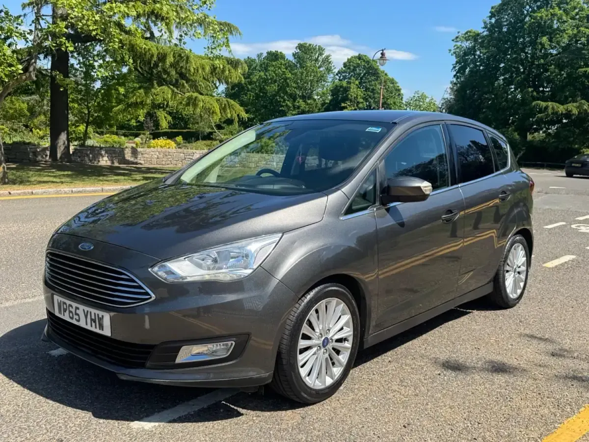 Second-hand Ford C-MAX Titanium 120 CP (88 kW) 2015 Gri Monovolum