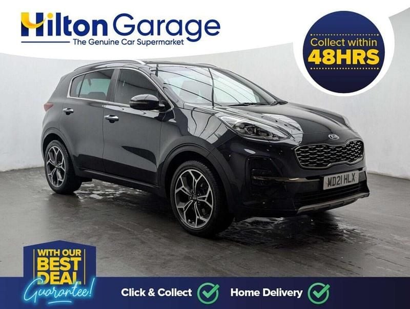 Used Kia Sportage GT-Line 174 HP (127 kW) 2021 Black SUV