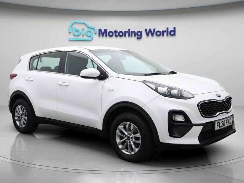 White Used 2020 Kia Sportage SUV | £12,500 (Good price) - Image 1/4