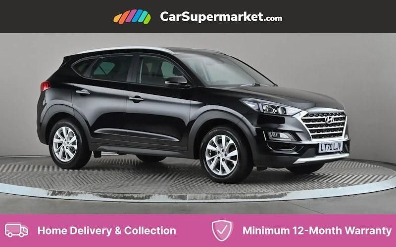 Black Used 2020 Hyundai Tucson SE SUV | £17,097 (Good price) - Image 1/4