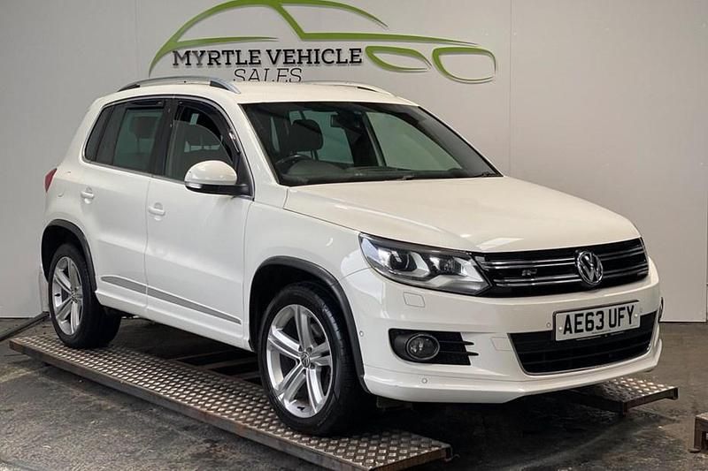 White Used 2013 VW Tiguan R-line SUV | £6,295 (Fair price) - Image 1/1