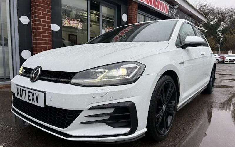 Used VW Golf VII GTD 184 HP (135 kW) 2017 White Hatchback