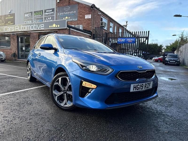 Used Kia Ceed 2019 Blue Hatchback
