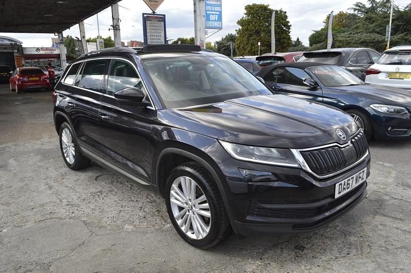 Black Used 2017 Skoda Kodiaq SE L SUV | £10,499 - Image 1/4