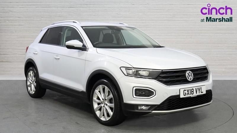 Used VW T-Roc SEL 150 HP (110 kW) 2018 Silver SUV