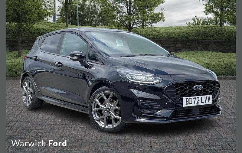 Black Used 2022 Ford Fiesta ST-Line Hatchback | £14,100 (Fair price) - Image 1/4