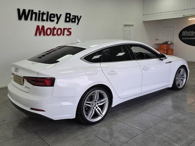 Used Audi A5 S-Line 190 HP (139 kW) 2019 White Coupe